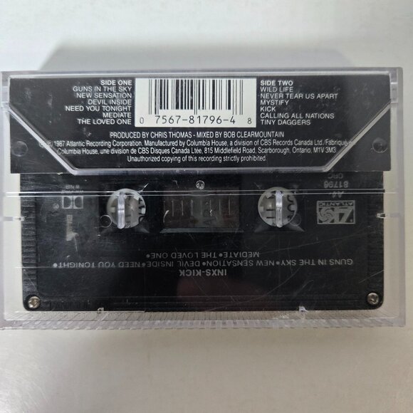 INXS, Kick Cassette. Any 3 Cassettes For $15! - Picture 2 of 3